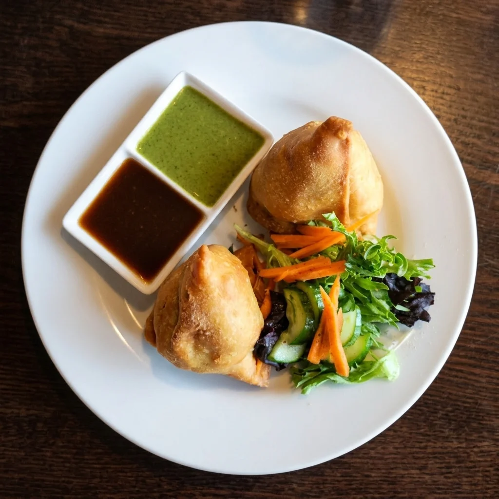 Vietnamese Spring Rolls at Wrap N Roll Saskatoon — crispy golden-fried spring rolls in meat and vegetarian versions
